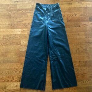 Zara Black Wide-Leg Pants